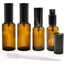 Carica l'immagine nel visualizzatore di Gallery, cococity 4 Pcs 30ml 50ml Flacone Spray Ambra, Nebulizzatore in Vetro...