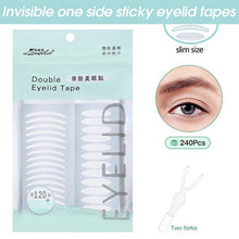 Carica l'immagine nel visualizzatore di Gallery, Lameila 240 Pairs Invisible Double Eyelid Tape Self-Adhesive Eyelid...