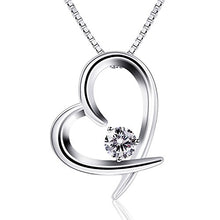 Carica l'immagine nel visualizzatore di Gallery, B.Catcher Collana in Argento 925 con Pendente a Cuore Zircone - Ilgrandebazar