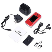 Carica l'immagine nel visualizzatore di Gallery, Ushining 3G Telefono Cellulare per anziani, con Rosso