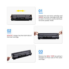 Carica l'immagine nel visualizzatore di Gallery, LxTek Compatibile Toner CE285A 85A Sostituzione per HP 2 Nero