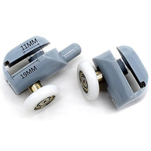 Carica l'immagine nel visualizzatore di Gallery, YUANQIAN - Set di 8 rulli per box doccia da 25 mm, con guide pulegge