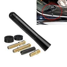 Carica l'immagine nel visualizzatore di Gallery, YGL Antenna Auto Universale in Fibra di Carbonio Alluminio Radio FM/AM...