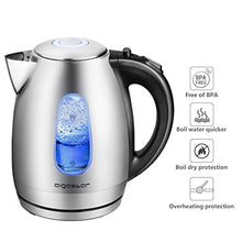 Carica l'immagine nel visualizzatore di Gallery, Aigostar Queen 30CDZ - Bollitore elettrico in acciaio inossidabile con... - Ilgrandebazar