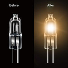 Carica l'immagine nel visualizzatore di Gallery, Vicloon G4 Lampadine Alogene, Luce, 20W 12V Bianco Caldo 20w