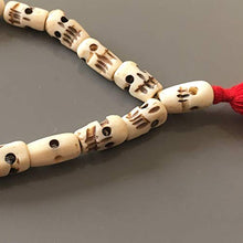 Carica l'immagine nel visualizzatore di Gallery, The Bo Tree Fair Trade Intagliato Skull Yak Bone Mantra Japa Mala... - Ilgrandebazar