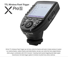 Carica l'immagine nel visualizzatore di Gallery, Godox Xpro TTL Wireless Trigger, 1/8000s High-Speed-Sync, 5 Xpro-S (for Sony)