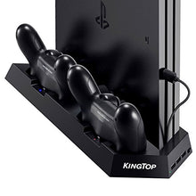 Carica l'immagine nel visualizzatore di Gallery, [PS4 PRO/SLIM / Classico] KingTop Doppia Stazione Ricarica Controller con...