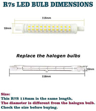 Carica l'immagine nel visualizzatore di Gallery, R7S LED 118mm Slim 15W, 15W 118mm(non dimmerabile), Bianco Calda - Ilgrandebazar