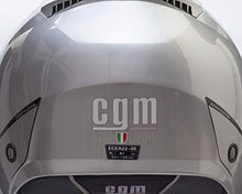 Carica l'immagine nel visualizzatore di Gallery, CGM Casco demi jet 129A ILLINOIS MONO Argento, S S (55-56cm), Argento