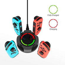 Carica l'immagine nel visualizzatore di Gallery, Stazionamento di ricarica per Nintendo Switch Joy-Con, NesBull supporto per...