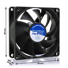 Carica l'immagine nel visualizzatore di Gallery, AAB Cooling Super Silent Fan 8 PRO - Una Silenziosa e Molto 80mm - 3 Pezzi