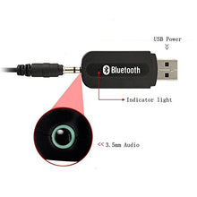 Carica l'immagine nel visualizzatore di Gallery, Ricevitore Bluetooth Aigoss, 4.2 USB Adattatore Portatile Wireless...