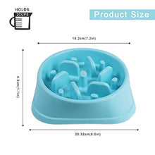 Carica l'immagine nel visualizzatore di Gallery, Decyam Ciotola Cani Mangiare Lento, Distributore di Cibo blue 1 - Ilgrandebazar