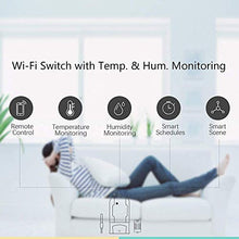 Carica l'immagine nel visualizzatore di Gallery, Sonoff TH16 Interruttore Intelligente Wi-Fi per Monitorare Smart switch - Ilgrandebazar