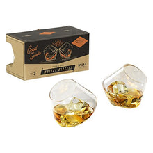 Carica l'immagine nel visualizzatore di Gallery, Gentlemen' s Hardware Dondolo Bicchieri da Whisky, Argento, Set di 2