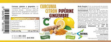 Carica l'immagine nel visualizzatore di Gallery, Curcuma e Piperiana Plus zenzero limone vitamina C- 130 cpr-Antiossidante...