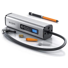 Carica l'immagine nel visualizzatore di Gallery, Brandson - Compressore Aria Auto a Batteria al Litio - Nuovo - 12V e 220V -... - Ilgrandebazar