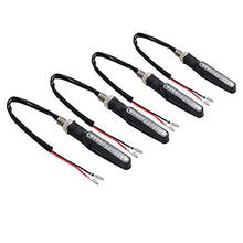 Carica l'immagine nel visualizzatore di Gallery, Proster MY214, Indicatori di direzione a LED, impermeabili, DC 12V, Nero, 4...