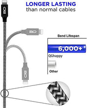 Carica l'immagine nel visualizzatore di Gallery, QGhappy Cavo Phone,[5 Pezzi/0.25M 0.5M 1M 2M 3M] Nylon Phone di...
