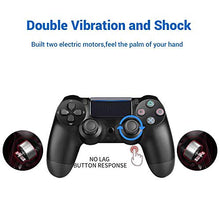 Carica l'immagine nel visualizzatore di Gallery, Zcity PS4 Controller, Wireless Gamepad Controller Dualshock Bluetooth Black