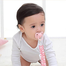 Carica l'immagine nel visualizzatore di Gallery, Ciuccio Clip Baby, Catena Clips in Plastica Infantile, Clipe Ragazze - Ilgrandebazar