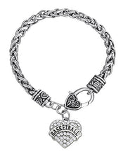 Carica l'immagine nel visualizzatore di Gallery, Lemegeton Argento Antico a Forma di Cuore Pendente Basket Grano Catena White - Ilgrandebazar