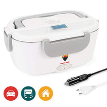 Carica l'immagine nel visualizzatore di Gallery, TRAVELISIMO Scaldavivande Elettrico 2 in 1 per Auto/Camion e Ufficio 220V &amp;... - Ilgrandebazar