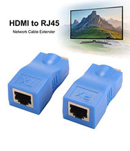 Carica l'immagine nel visualizzatore di Gallery, Extender HDMI, da 1080P a RJ45 Ethernet per segnale di rete... - Ilgrandebazar