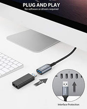 Carica l'immagine nel visualizzatore di Gallery, Nimaso Cavo Prolunga USB 3.0 [2Pezzi/1M+2M],Cavo Maschio e Femmina 5Gbps...