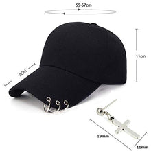 Carica l'immagine nel visualizzatore di Gallery, PPX BTS Cappelli e Maschere e 2 Pezzi KPOP Croce Orecchini da Donna Uomo...