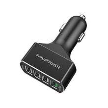 Carica l'immagine nel visualizzatore di Gallery, RAVPOWER Caricabatterie Auto Quick Charge 3.0 Caricatore in Alluminio da 54W...