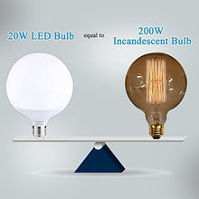 Carica l'immagine nel visualizzatore di Gallery, Lampada LED Globe, 20W (corrispondente a 140W), LOHAS E27 2 Pack - Ilgrandebazar