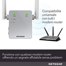Carica l'immagine nel visualizzatore di Gallery, Netgear EX3700-100PES Ripetitore Wifi 750 Mbps, Extender e Access Point...
