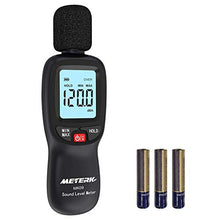 Carica l'immagine nel visualizzatore di Gallery, Fonometro Meterk Gamma 30-130dB a Risposta Rapida Ampio Schermo... - Ilgrandebazar