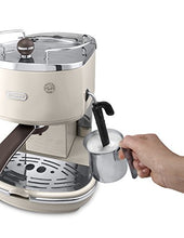 Carica l'immagine nel visualizzatore di Gallery, De'Longhi Icona Vintage ECOV 311.BG, Macchina per caffè espresso Beige - Ilgrandebazar