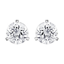 Carica l'immagine nel visualizzatore di Gallery, Swarovski Orecchini Solitaire, Cristallo Bianco, Rodiati, da Donna - Ilgrandebazar