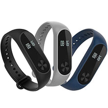 Carica l'immagine nel visualizzatore di Gallery, Hianjoo Cinturino Compatibile per Xiaomi Mi Band Blu Navy, Grigio, Nero - Ilgrandebazar
