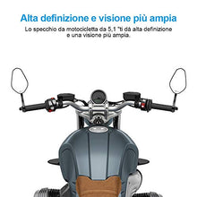 Carica l'immagine nel visualizzatore di Gallery, 7/8" 22mm Specchietti Moto Omologati, per Manubrio E9 B