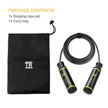 Carica l'immagine nel visualizzatore di Gallery, TechRise Corda per Saltare, Saltare Regolabile Speed Skipping Rope...