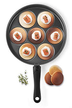 Carica l'immagine nel visualizzatore di Gallery, Excelsa Disco Cook Padella 7 Scomparti per Pancake/Crepes, Diametro: 28 cm,...