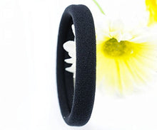 Carica l'immagine nel visualizzatore di Gallery, 30 Pezzi Grande Nero Elasticizzato Elastico Elastici per Capelli di one - Ilgrandebazar
