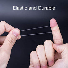 Carica l'immagine nel visualizzatore di Gallery, LUTER 0.8mm Filo/Lenza di Trasparente Elastico per Braccialetti Gioielli...