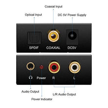 Carica l'immagine nel visualizzatore di Gallery, MISOTT Audio Digitale a Convertitore di Analog DAC, SPDIF Toslink Coaxial a...