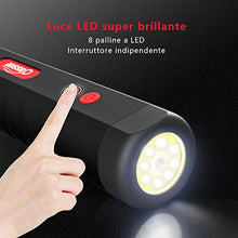 Carica l'immagine nel visualizzatore di Gallery, Oasser Compressore Portatile per Auto Mini Pompa Aria 120PSI 2000mAh... - Ilgrandebazar