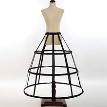 Carica l'immagine nel visualizzatore di Gallery, GRACEART Donna Sottogonna Crinolina sottoveste, per Vestito Abito da 2-nero - Ilgrandebazar