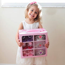 Carica l'immagine nel visualizzatore di Gallery, Dress Up America- Primo Set Accessorio per Principessa, 950 Rosa