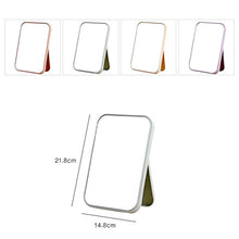 Carica l'immagine nel visualizzatore di Gallery, Lurrose Specchio da Trucco cosmetico Tavolo Pieghevole per da...