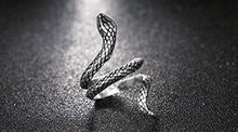Carica l'immagine nel visualizzatore di Gallery, PPX 3 Pezzi Anelli Regolabili a Forma di Serpente, Anello del Drago,Octopus...