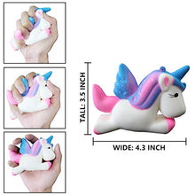 Carica l'immagine nel visualizzatore di Gallery, Yetech 4 Pezzi Squishy Galaxy Kawaii Cervo Unicorno Tooth Panda Squishies... - Ilgrandebazar
